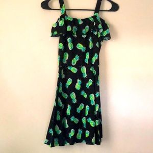 Kids off the shoulder dress